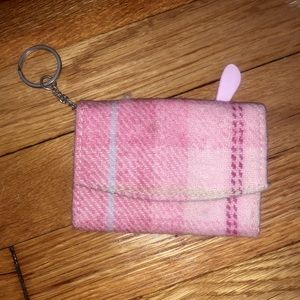 Plaid Tweed Wallet